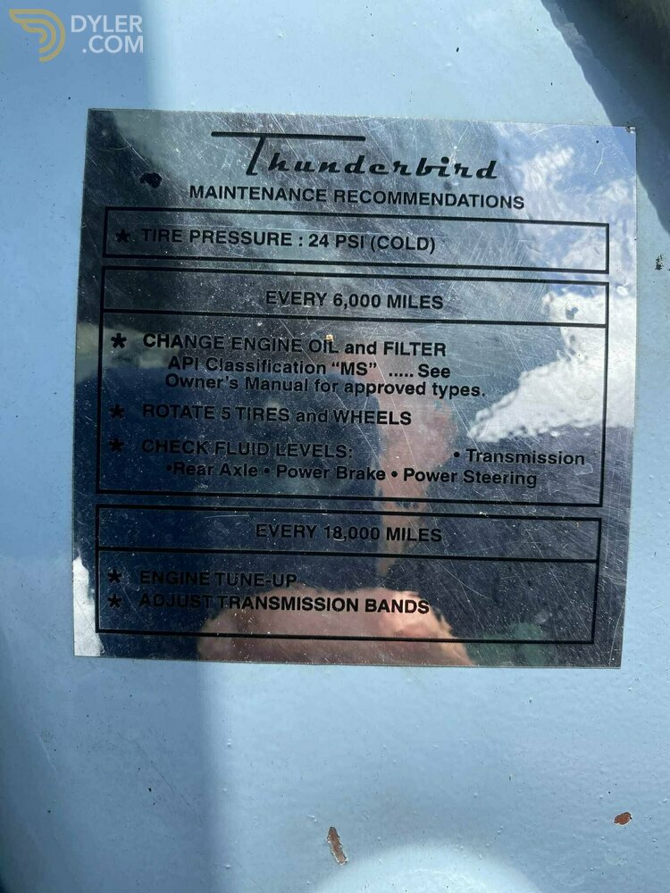 1964 Ford Thunderbird, foto 11
