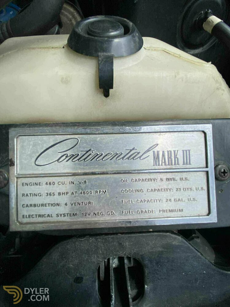 1969 Lincoln Mark III, foto 10