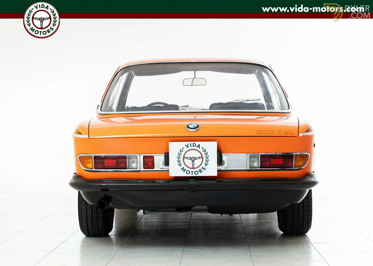 1971 BMW 3.0 CSL E9 * ONLY 169 UNITS * INKA ORANGE * FIRST SERIES, foto 2