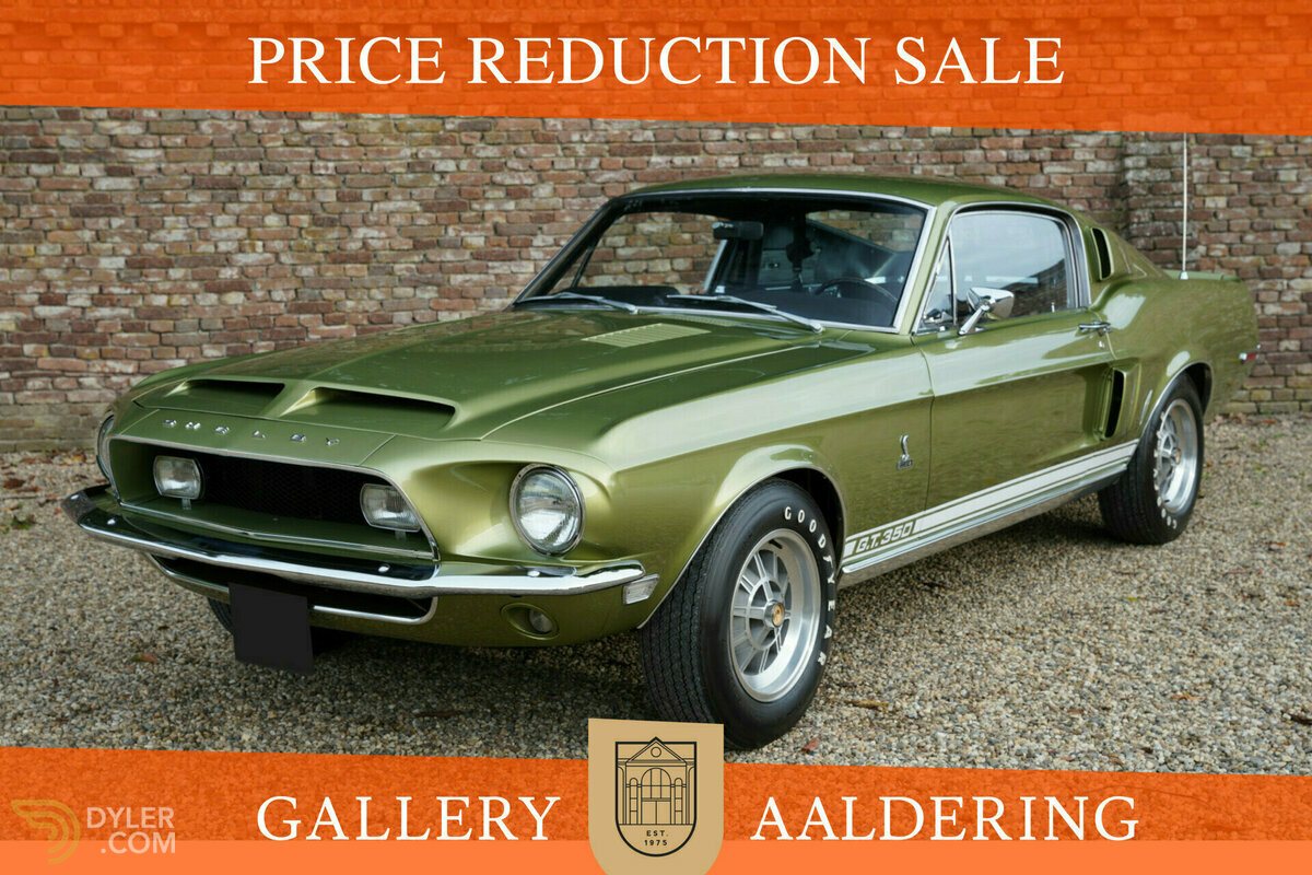 1968 Ford Mustang Shelby GT350 Fastback PRICE REDUCTION!, foto 1