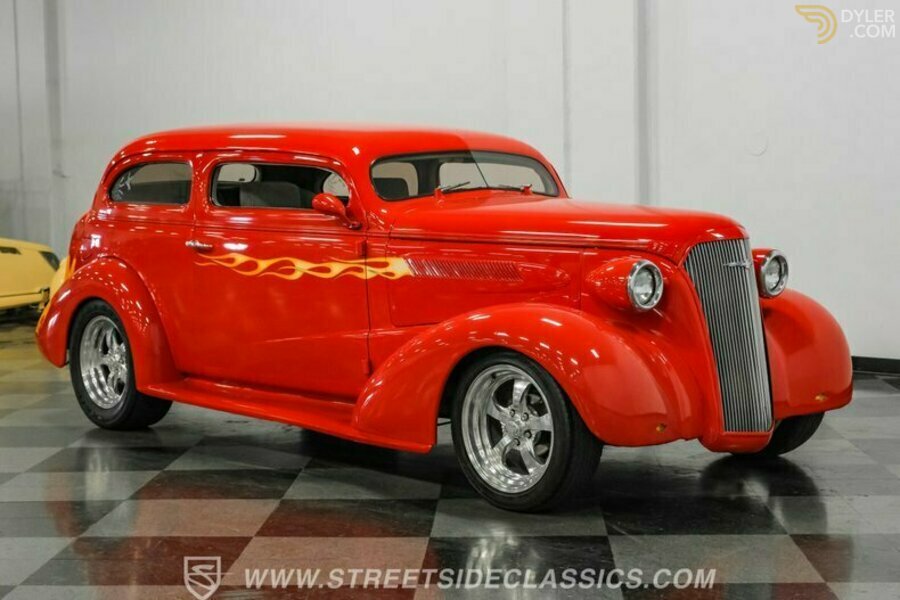 Classic 1937 Chevrolet Master Sedan Street Rod For Sale. Price 37