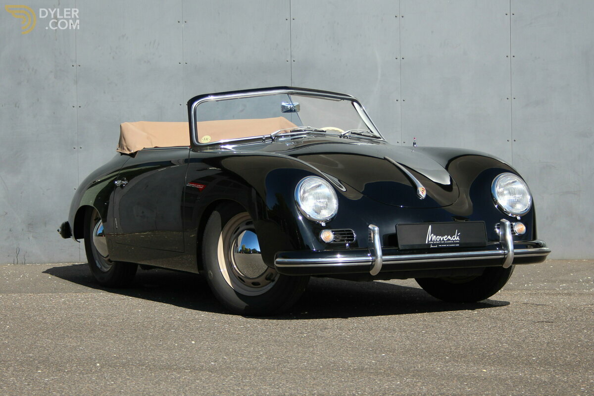 1955 Porsche 356 Continental Cabriolet Pre A, foto 1