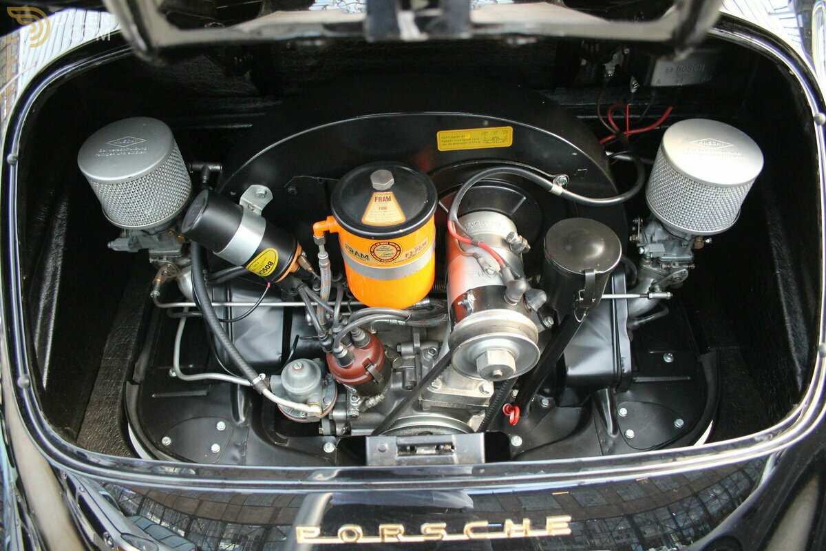 1955 Porsche 356 Continental Cabriolet Pre A, foto 4