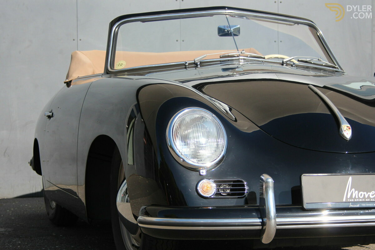 1955 Porsche 356 Continental Cabriolet Pre A, foto 12