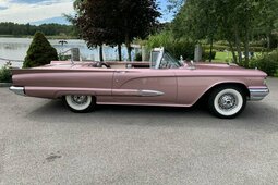 Ford Thunderbird Convertible. V8. Automatic. PS. PB. Wire wheels Cabriolet/Roadster 1959 Cinzento
