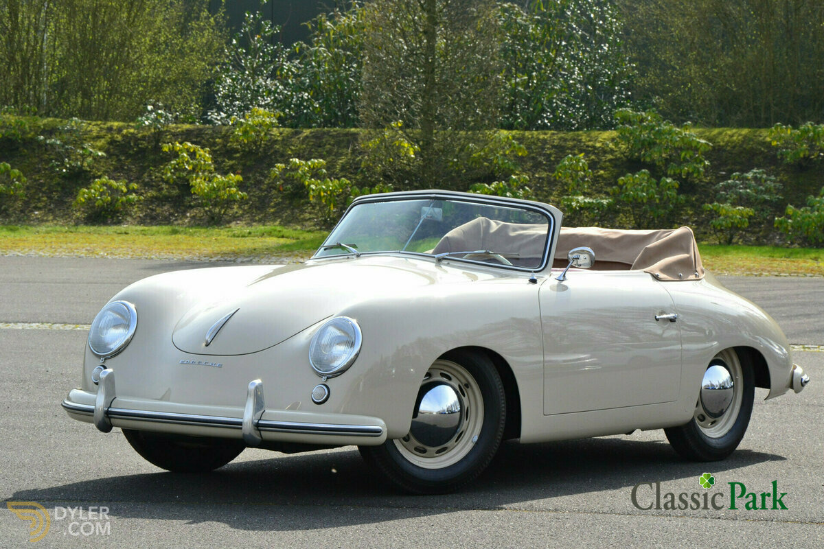1954 Porsche 356 pre A 1500 Knickscheibe, foto 1