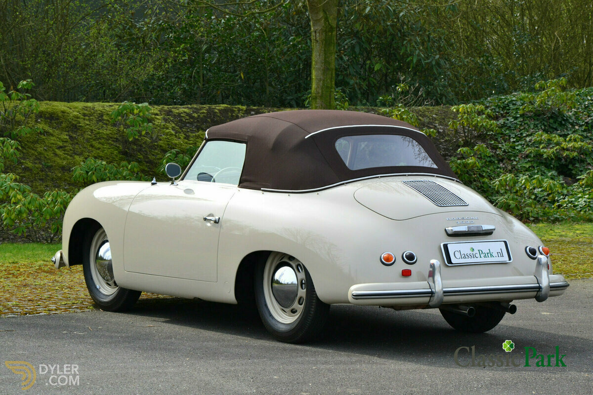 1954 Porsche 356 pre A 1500 Knickscheibe, foto 3