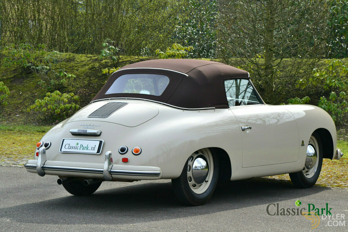 1954 Porsche 356 pre A 1500 Knickscheibe, foto 5