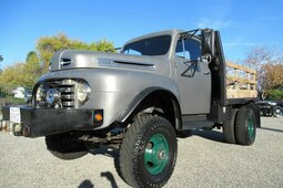 Ford F5 Custom Flatbed Ritiro 1948 Argento