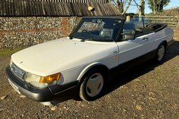 Saab 900 turbo 16s Cabriolet / Roadster 1991 Bianco