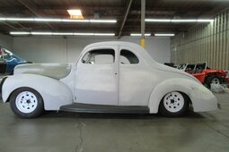 Ford Deluxe Coupe Pro Street Project Coupé 1940 Grigio