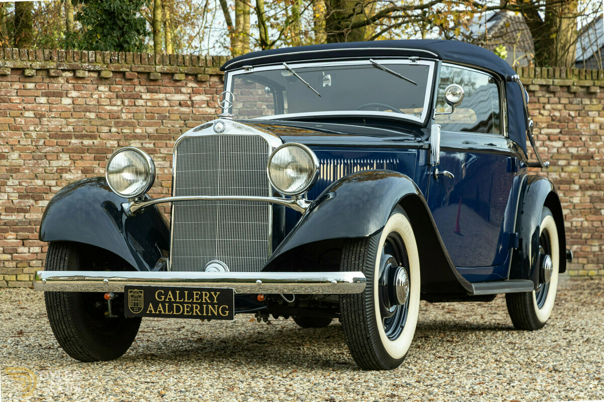 1935 Mercedes-Benz C 200 Cabriolet "Bare metal-Frame off restoration", foto 6