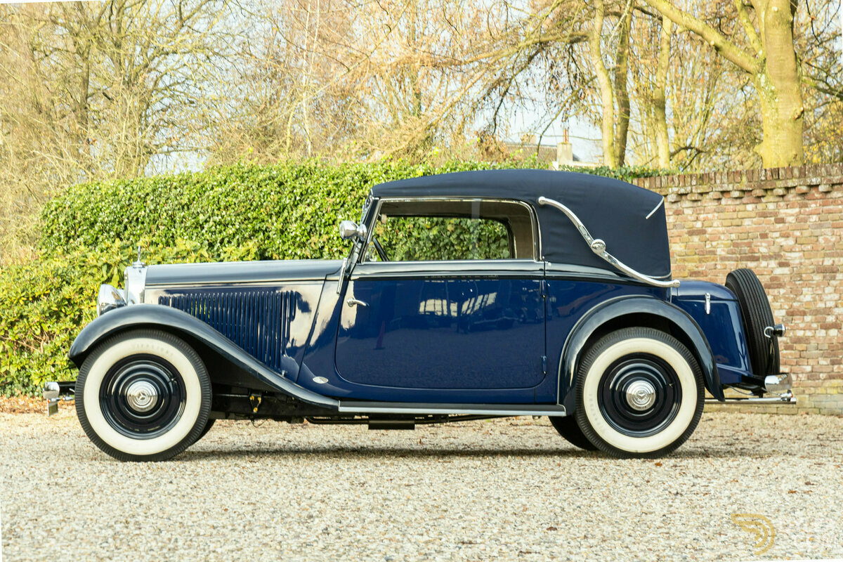 1935 Mercedes-Benz C 200 Cabriolet "Bare metal-Frame off restoration", foto 4