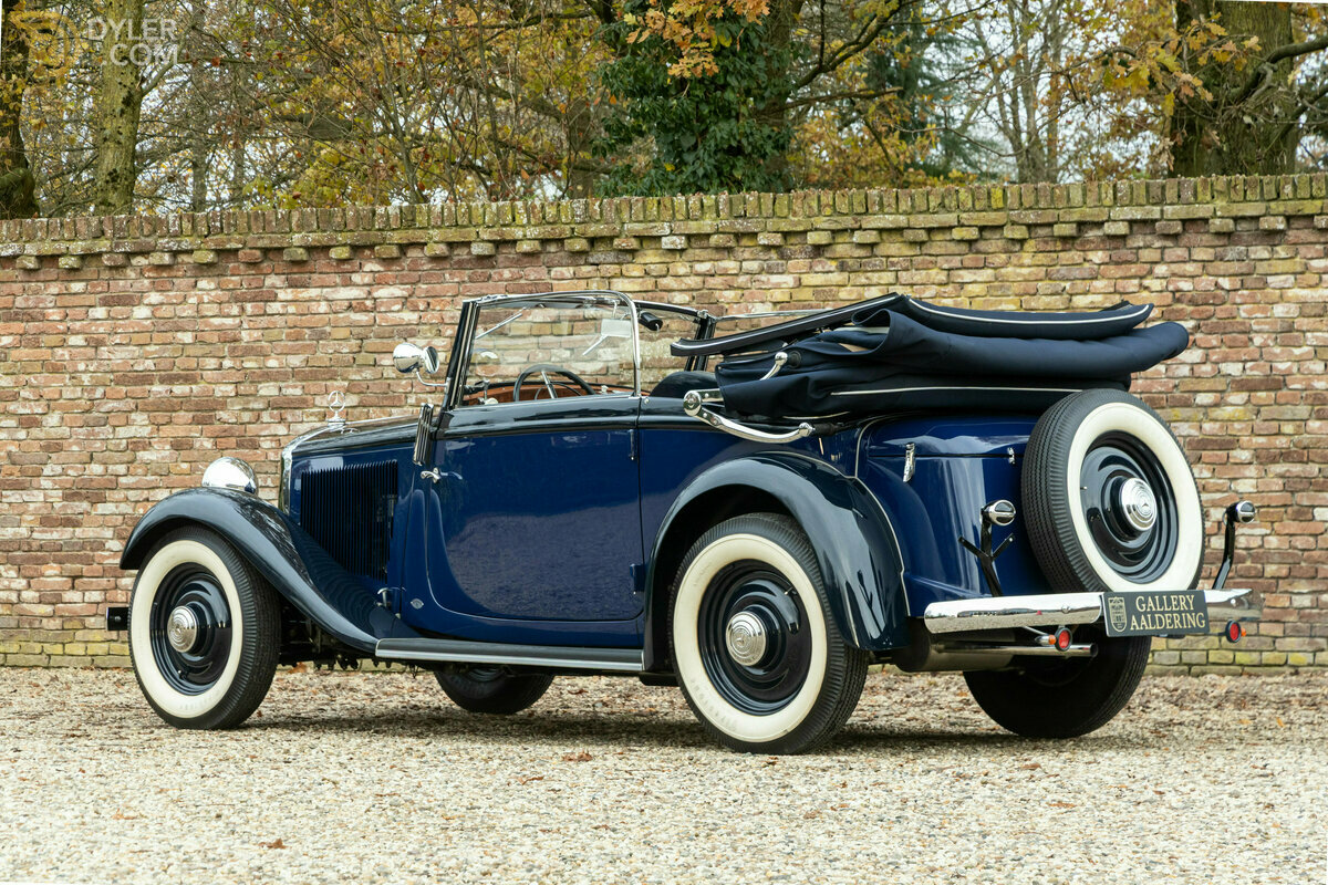 1935 Mercedes-Benz C 200 Cabriolet "Bare metal-Frame off restoration", foto 2