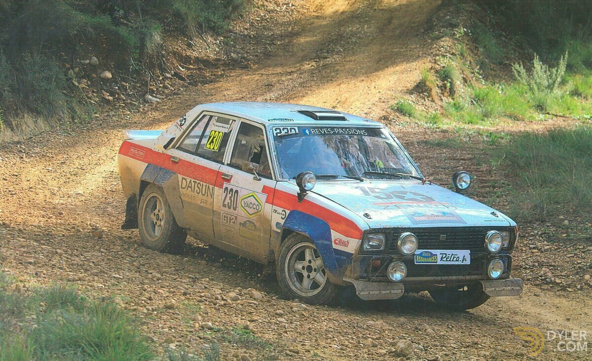 1978 Datsun Violet Group 4 Rally car, foto 2