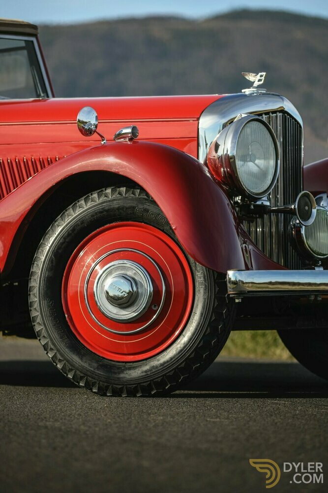 1936 Bentley 4¼ Park Ward Drophead Coupé, foto 5
