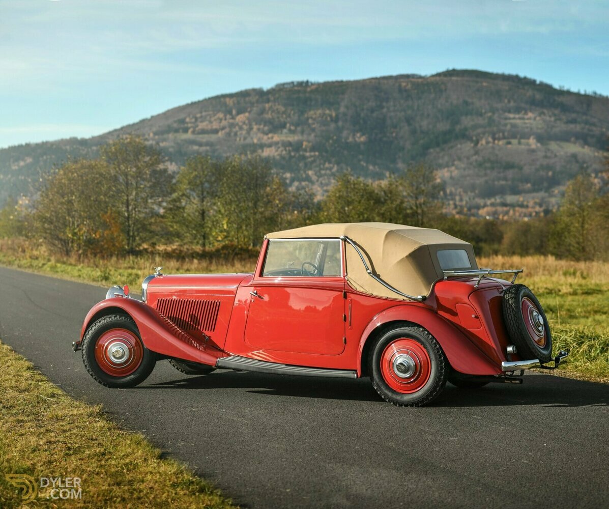 1936 Bentley 4¼ Park Ward Drophead Coupé, foto 2