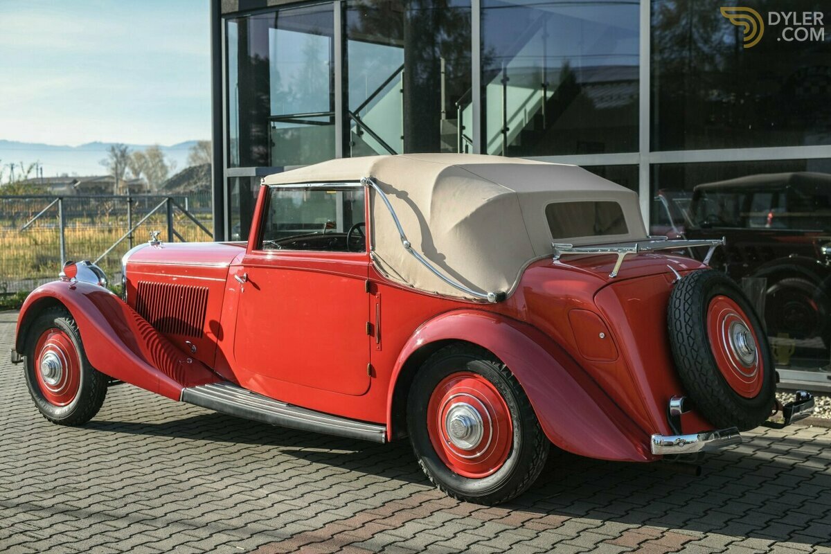 1936 Bentley 4¼ Park Ward Drophead Coupé, foto 11