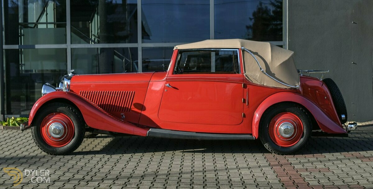 1936 Bentley 4¼ Park Ward Drophead Coupé, foto 8