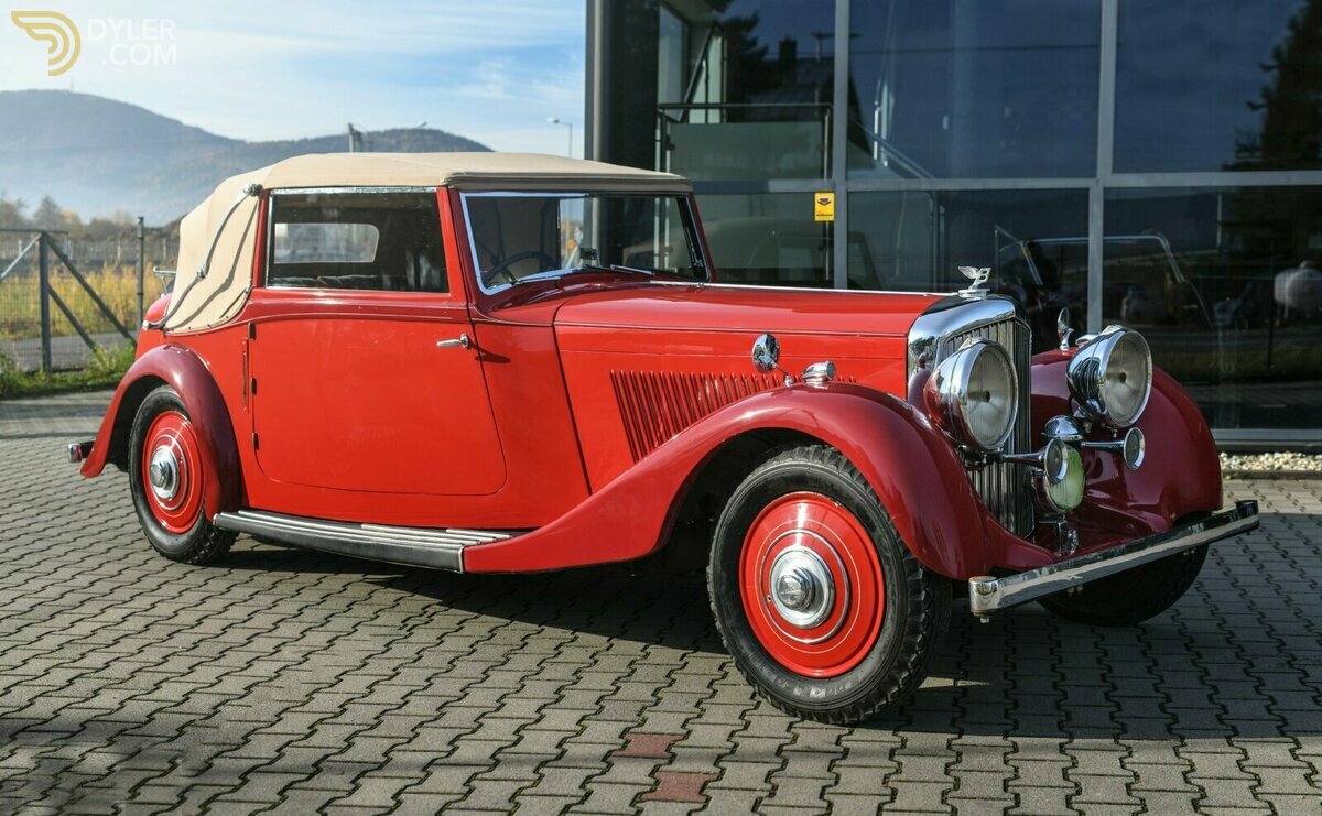 1936 Bentley 4¼ Park Ward Drophead Coupé, foto 10