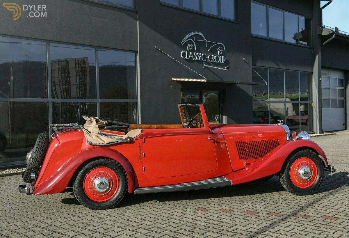 1936 Bentley 4¼ Park Ward Drophead Coupé, foto 9