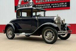 Ford Model A Coupé 1930 Blu
