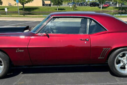 Chevrolet Camaro Coupe 1969 Burgundy