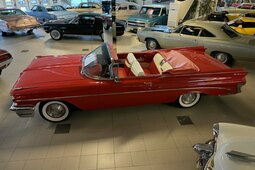 Pontiac Catalina Convertible V8 389 cid / Aut, PS. PB Cabriolet / Roadster 1959 Rosso