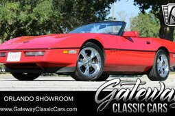 Chevrolet Corvette Cabriolet / Roadster 1989 Red