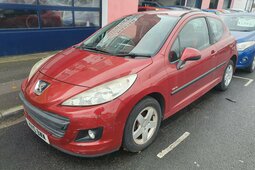 Peugeot 207 1.4 Verve Hatchback 3dr Petrol Manual Euro 5 (75 p Hatchback 2010 Red