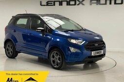 Ford Ecosport 1.0T EcoBoost ST-Line Auto Euro 6 (s/s) 5dr 2018 Blue