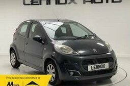 Peugeot 107 1.0 12V Active 2 Tronic Euro 5 5dr Hatchback 2012 Grey