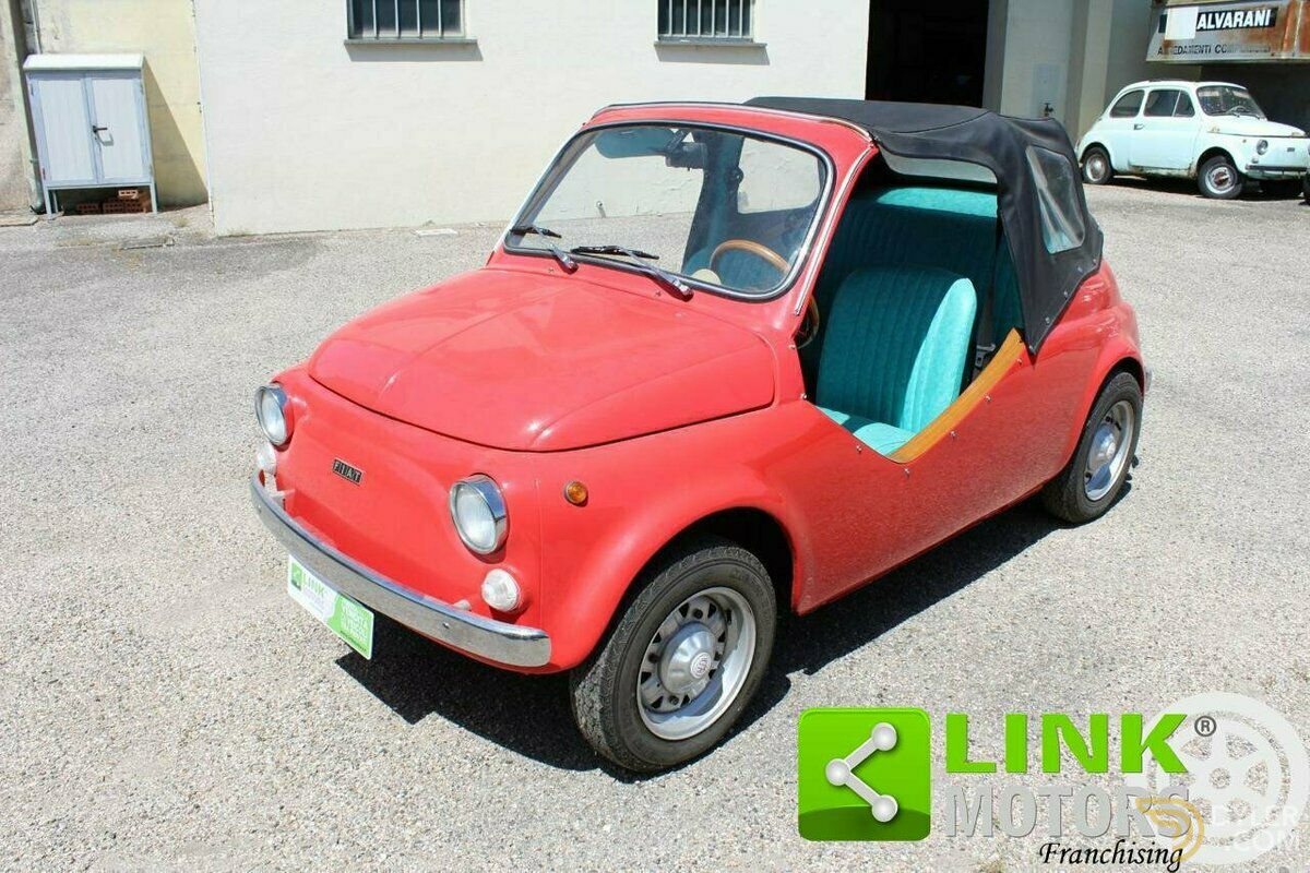 1967 Fiat 500 CABRIO ESEMPLARE UNICO DA OMOLOGARE, foto 1