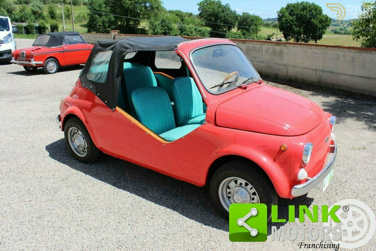 1967 Fiat 500 CABRIO ESEMPLARE UNICO DA OMOLOGARE, foto 3