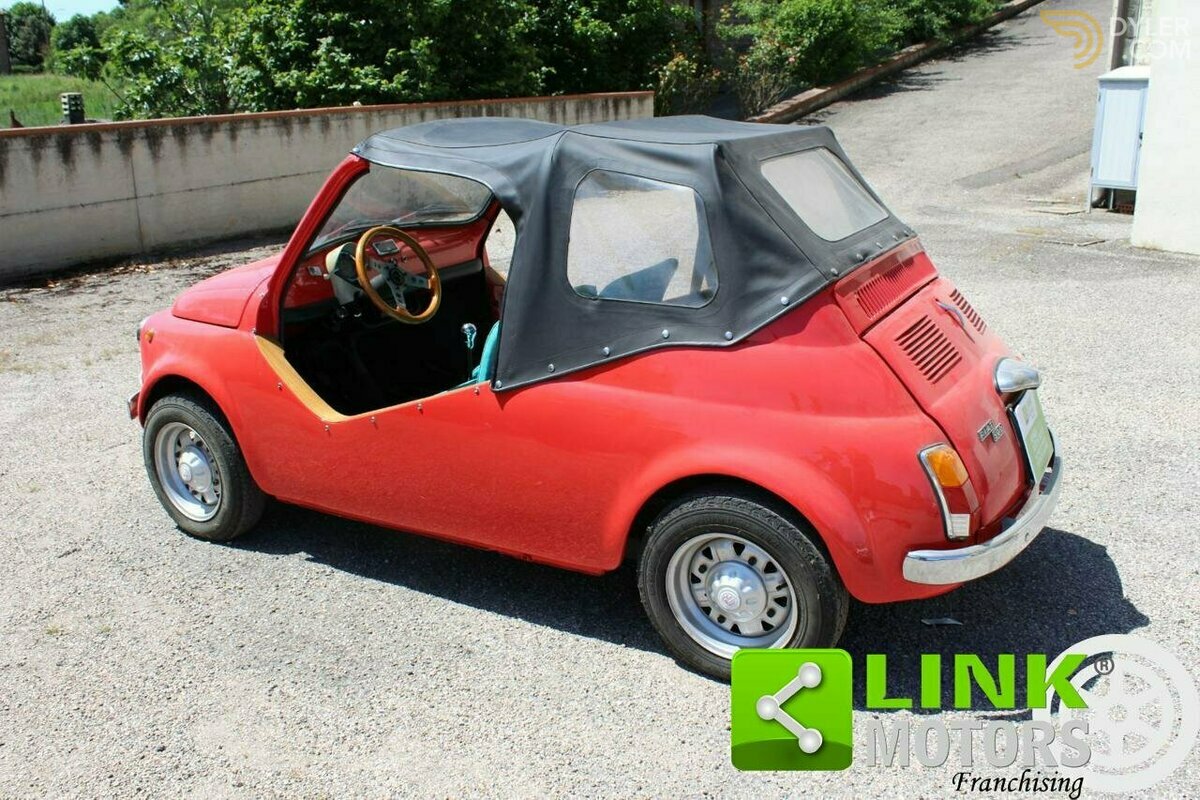 1967 Fiat 500 CABRIO ESEMPLARE UNICO DA OMOLOGARE, foto 7