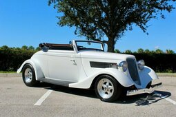 Ford Cabriolet 1934 Branco