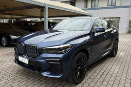 BMW X6 xdrive 30d mhev Msport M SPORT CERCHI 22" TETTO 2023 Blu