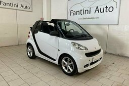 Smart ForTwo Cabrio Pulse 1.0 mhd 71cv-Ok Neopatent-LEGGI SOTTO Cabriolet / Roadster 2011 Bianco