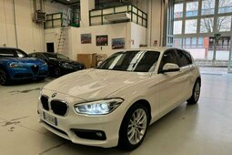 BMW 116 d 5p. Sport Berlina 2015 Bianco