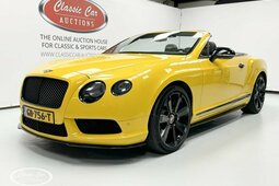 Bentley Continental GT V8 S Convertible  - ONLINE AUCTION Cabriolet / Roadster 2014 Yellow