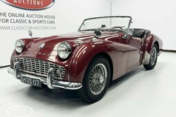 Triumph TR3 TR3A Convertible  - ONLINE AUCTION Cabriolet / Roadster 1960 Rot