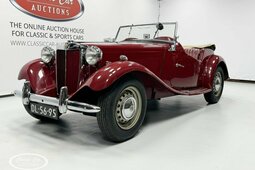 MG TD - ONLINE AUCTION Cabriolet / Roadster 1952 Red