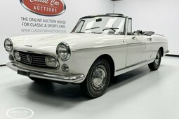 Peugeot 404 Convertible - ONLINE AUCTION Cabriolet / Roadster 1963 White