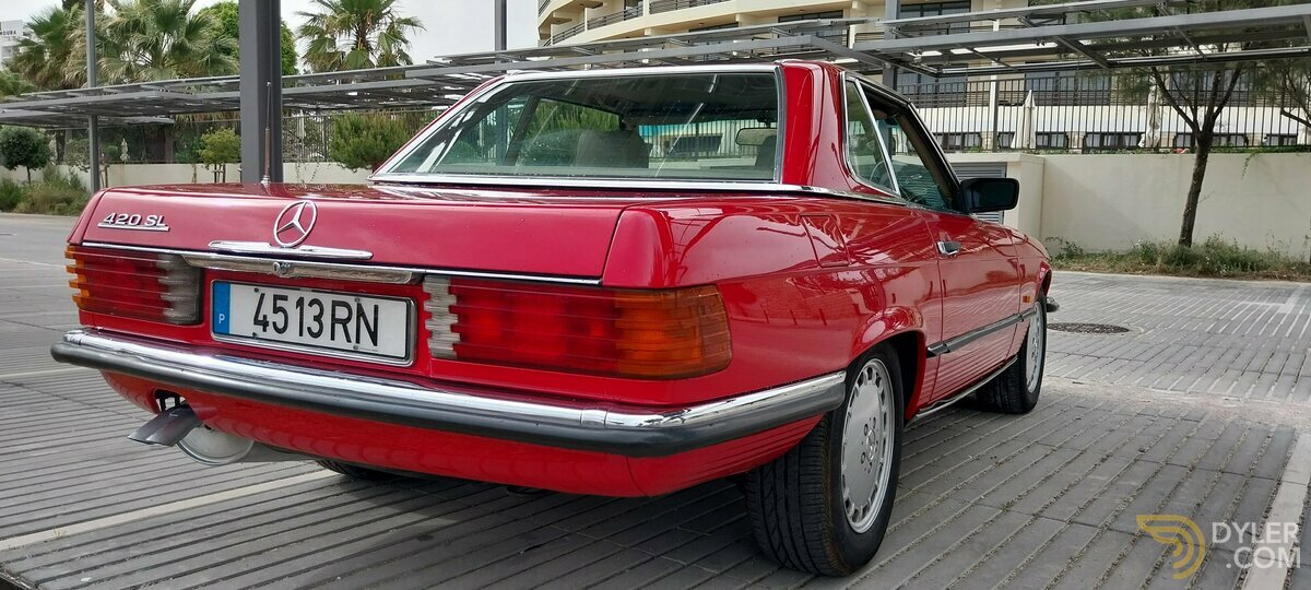 1987 Mercedes-Benz 420 SL SL, foto 2