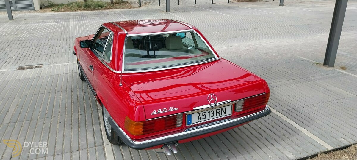 1987 Mercedes-Benz 420 SL SL, foto 5