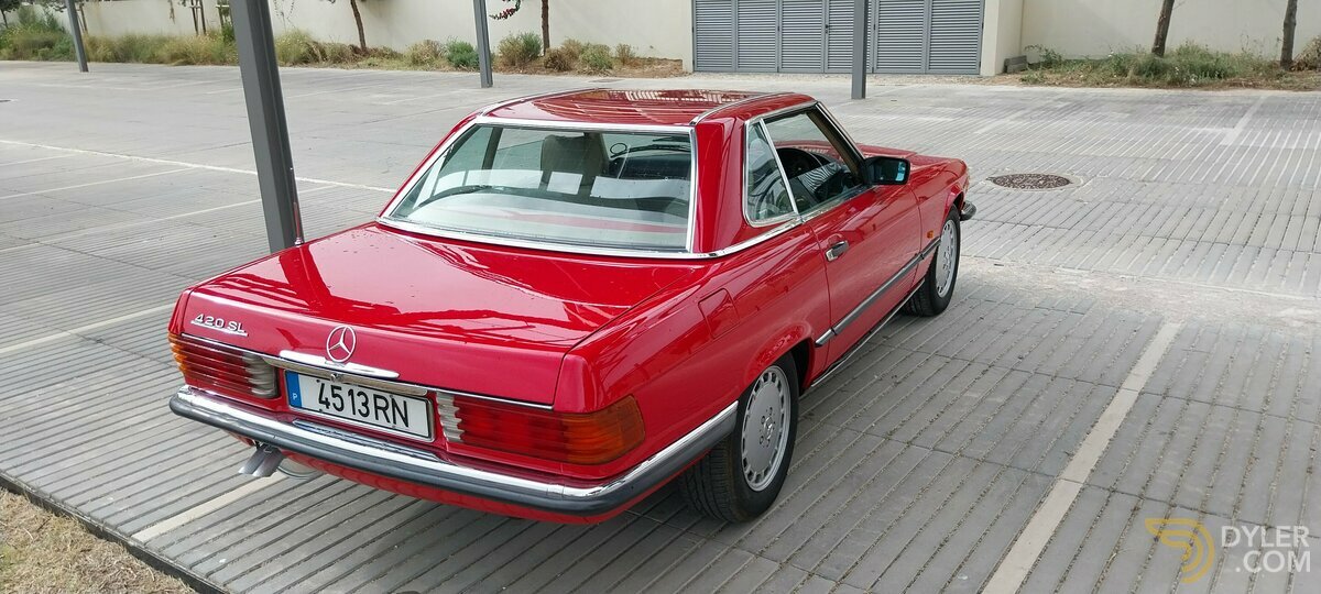 1987 Mercedes-Benz 420 SL SL, foto 3