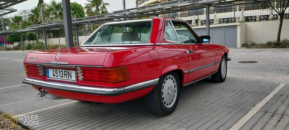 1987 Mercedes-Benz 420 SL SL, foto 6