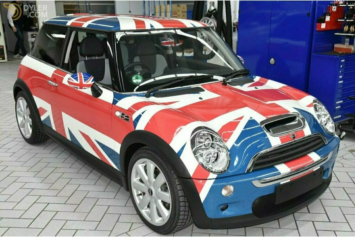 2000 MINI Cooper S Chili UnionJack foliert RHD Rechtslenker..., foto 6