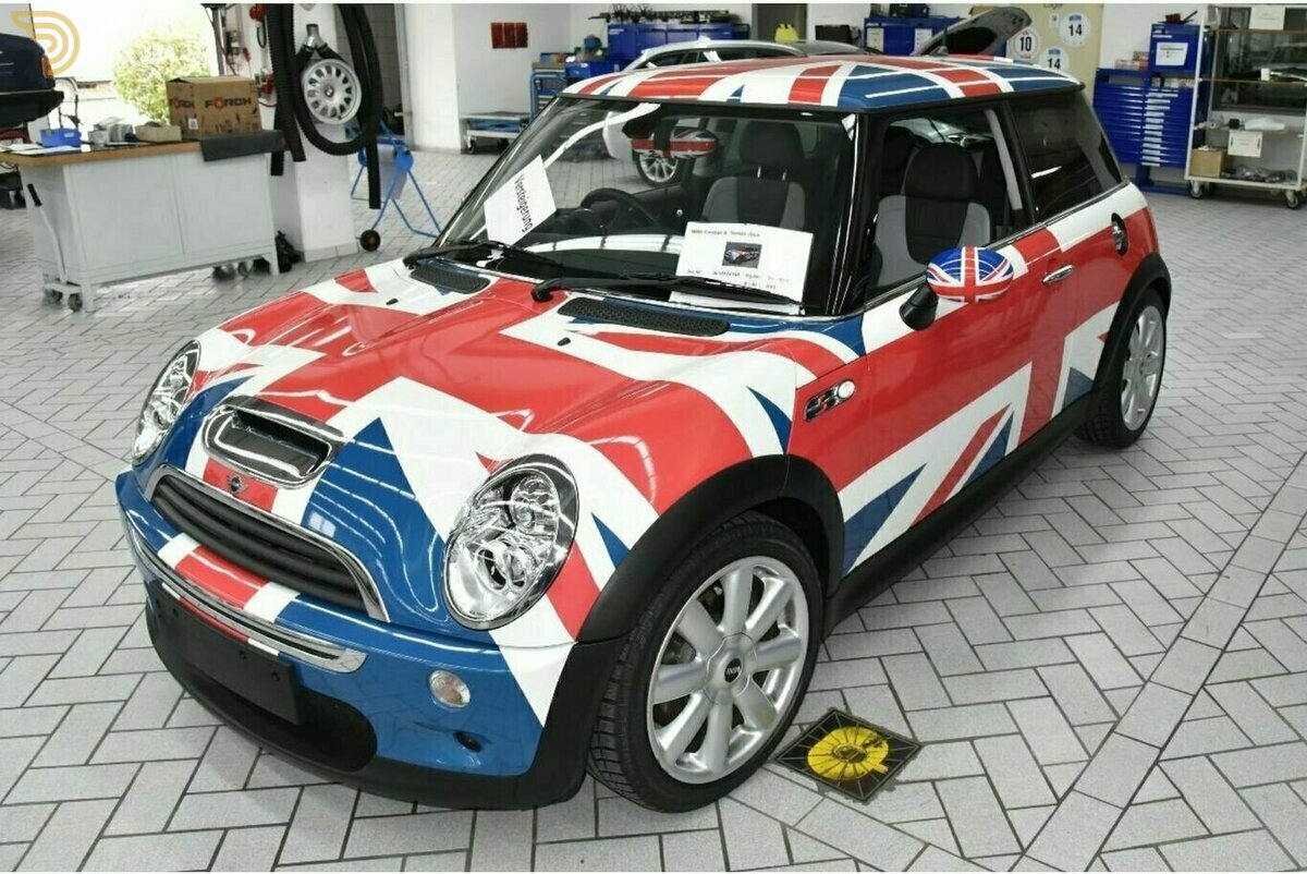 2000 MINI Cooper S Chili UnionJack foliert RHD Rechtslenker..., foto 7
