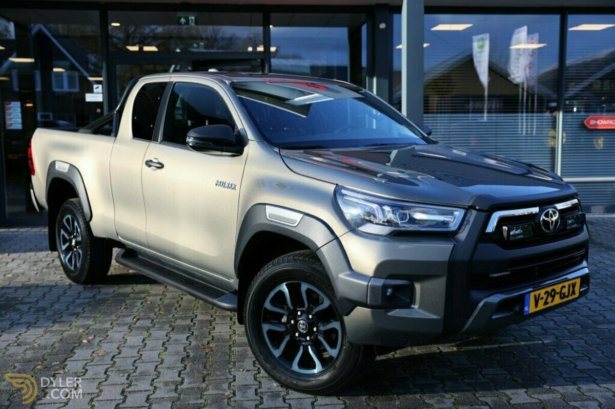 TOYOTA HILUX バブルウインドウ For Toyota Hilux 2015-2022 2/4 Dr Genuine Set Front Window Rain